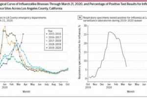 洛杉矶样本查询第三次流感顶峰不寻常新冠早已经社区传达